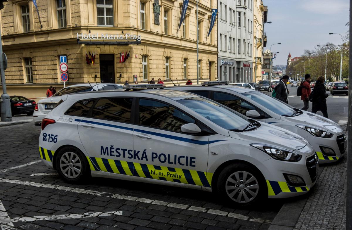 Hyundai i30 CW der tschechischen Polizei, gesehen am 21.04.2017.