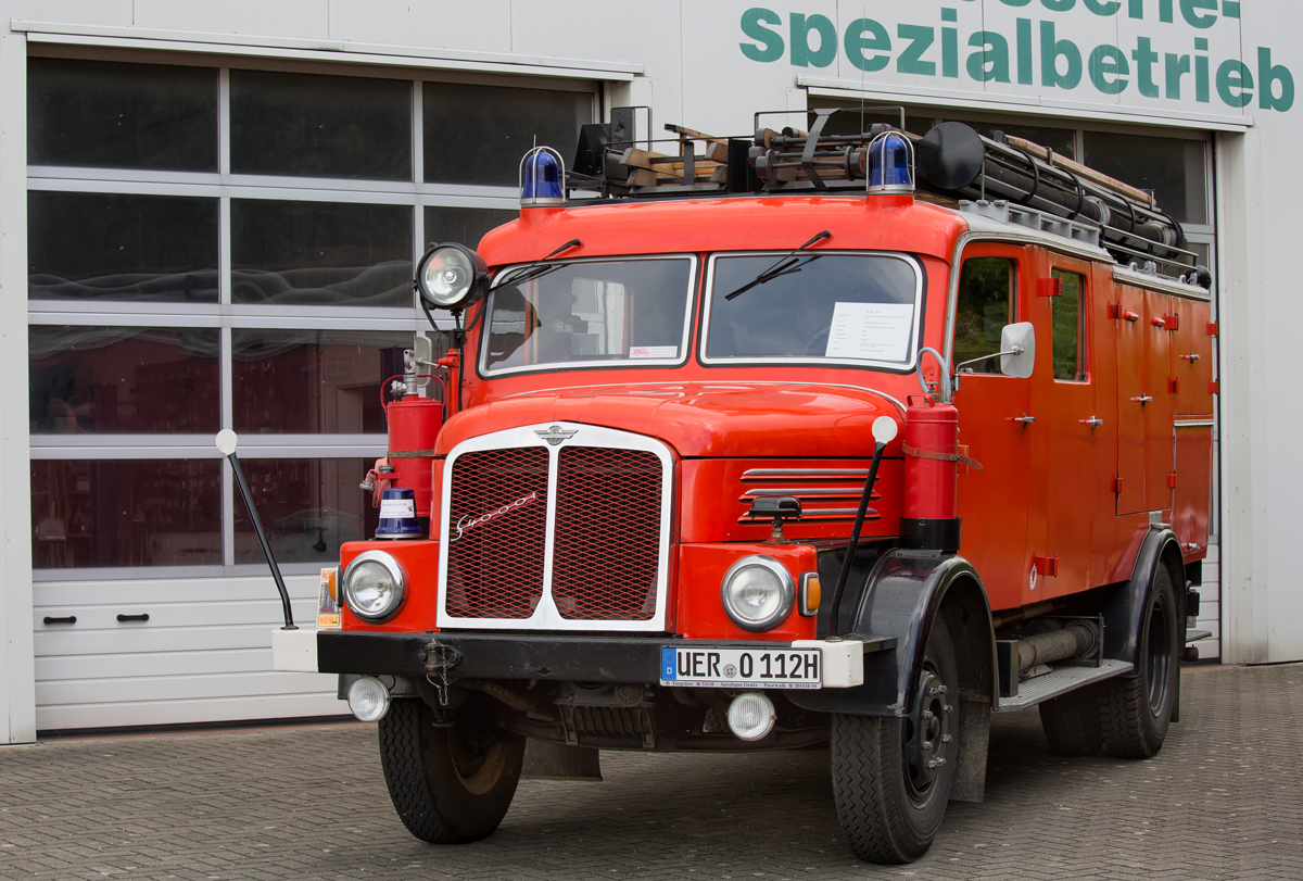 IFA S4000-1 LF 16 - TS 8 des Feuerwehrmuseums Pasewalk. - 10.05.2014