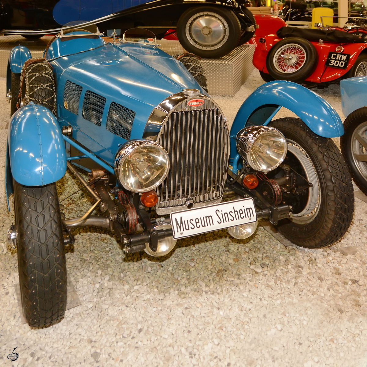 Im Auto- und Technikmuseum Sinsheim ist eine Bugatti Typ 57 von 1938 zu sehen.