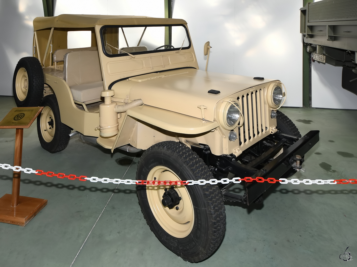 Im November 2022 war ein Willys MB Jeep der spanischen Luftwaffe im Museo del Aire in Cuatro Vientos ausgestellt.