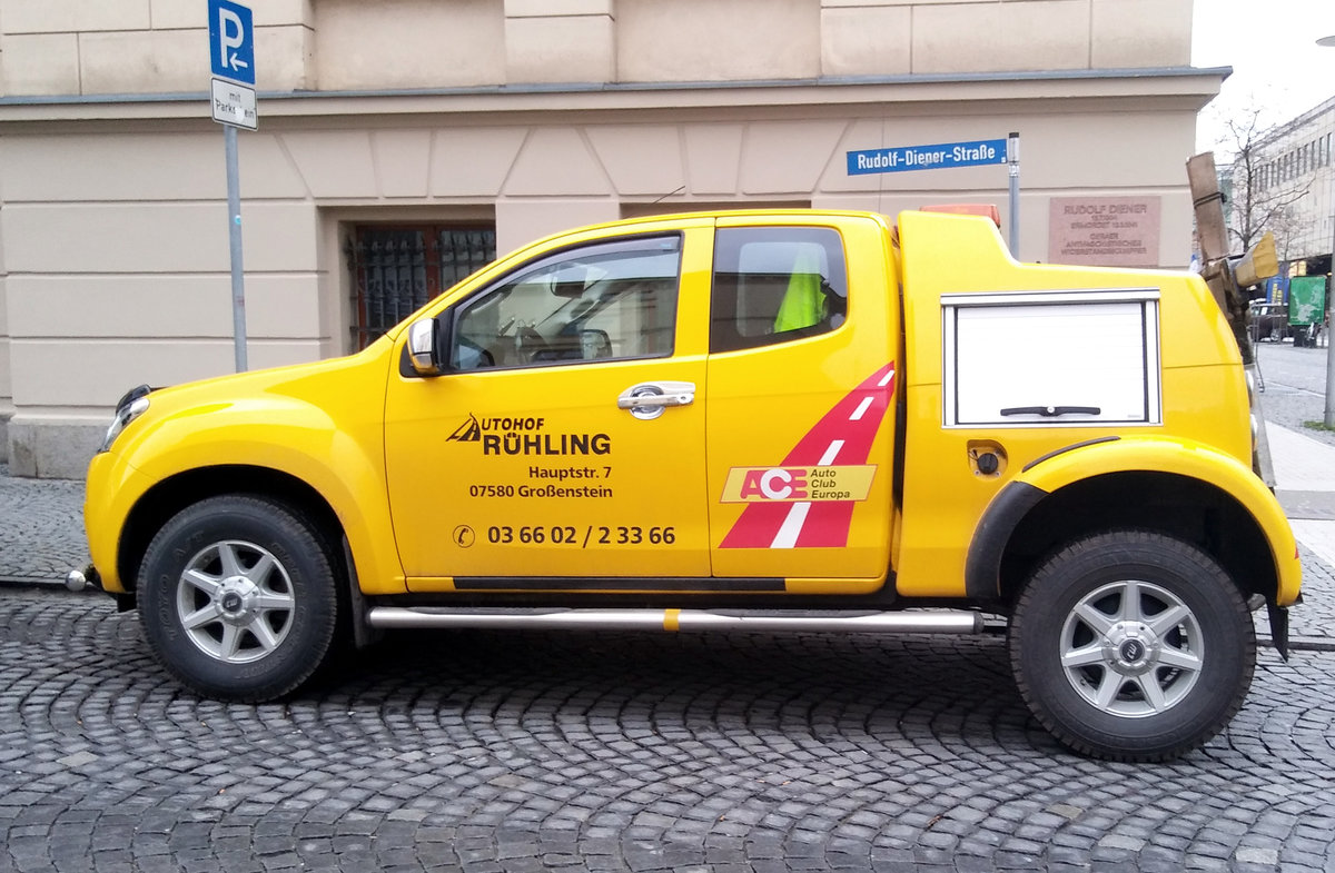 ISUZU D-Max Double Cab in Gera. 19.03.17