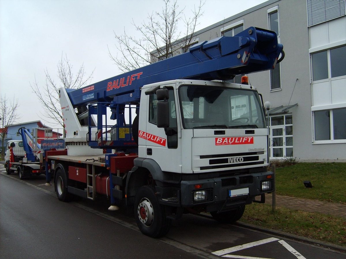 Iveco EuroTrakker Cursor am 28.01.2007 in der Nähe von Munsbach (Lux.)
