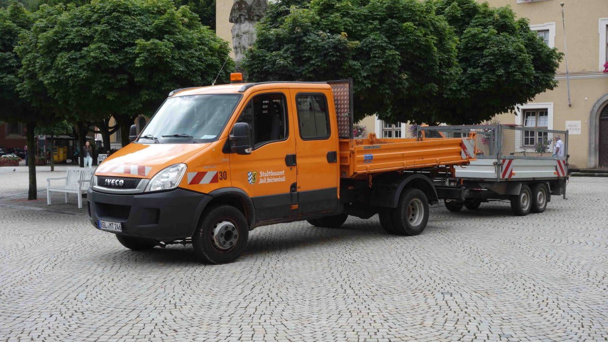 Iveco vom Stadtbauamt Bad Reichenhall, Juli 2015