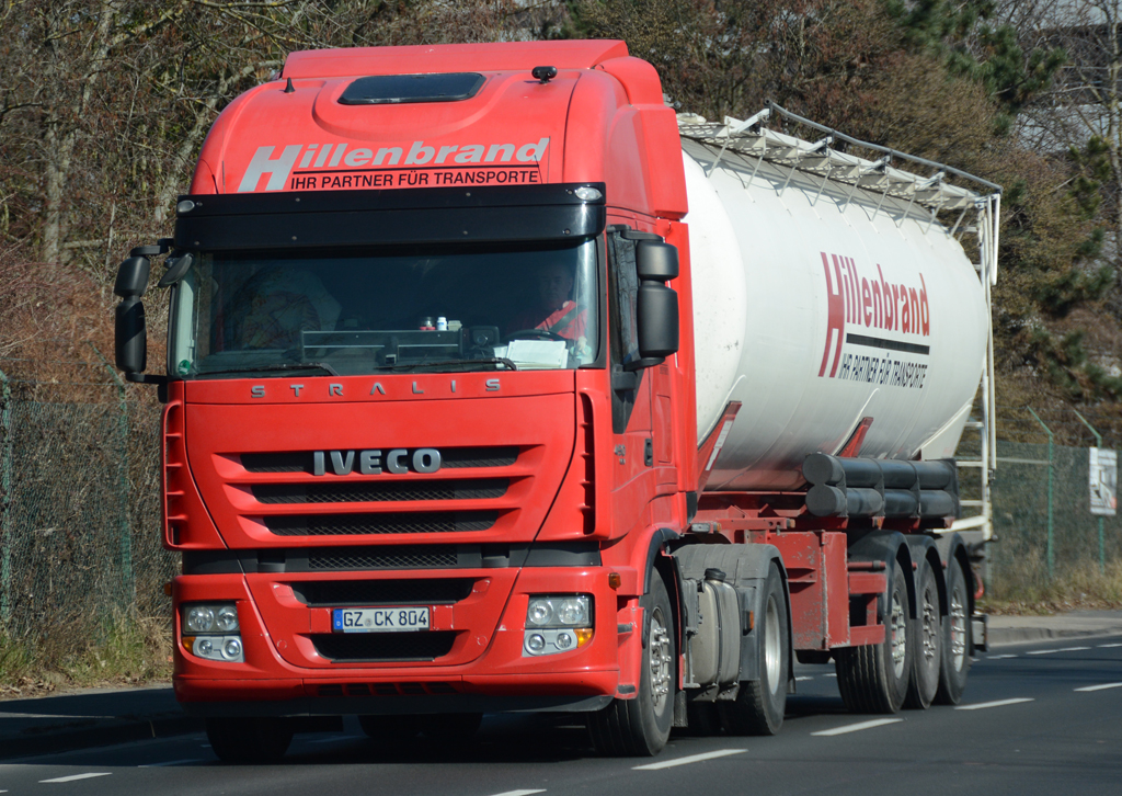 Iveco Stralis 450  Hillenbrand  in Euskirchen - 17.03.2016