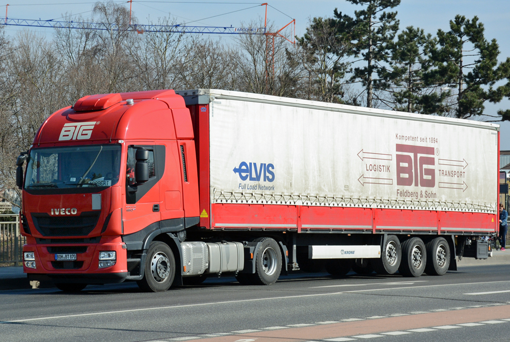 Iveco Stralis 460  BTG  in Euskirchen - 17.03.2015