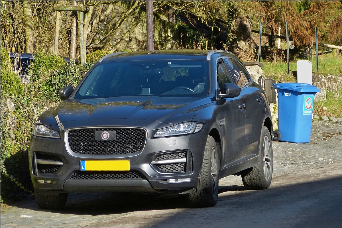 Jaguar F-Pace im Bild festgehalten am 05.02.2020