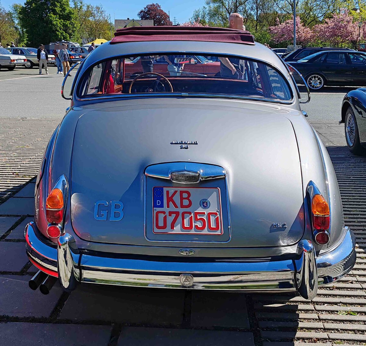 =Jaguar MK, ausgestellt bei der Oldtimerveranstaltung in Frankenberg, 05-2026