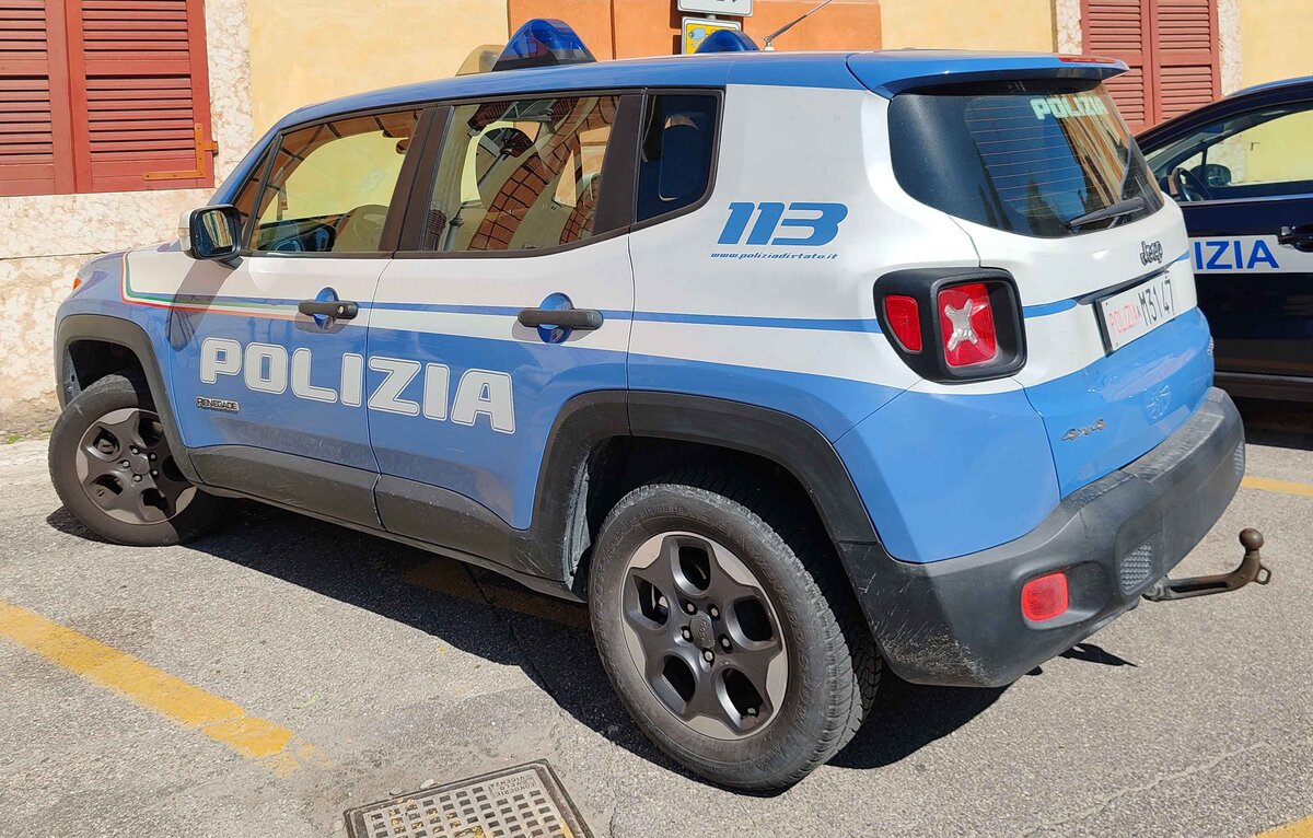=Jeep Renegade der Polizia von Pescheria, 09-2025
