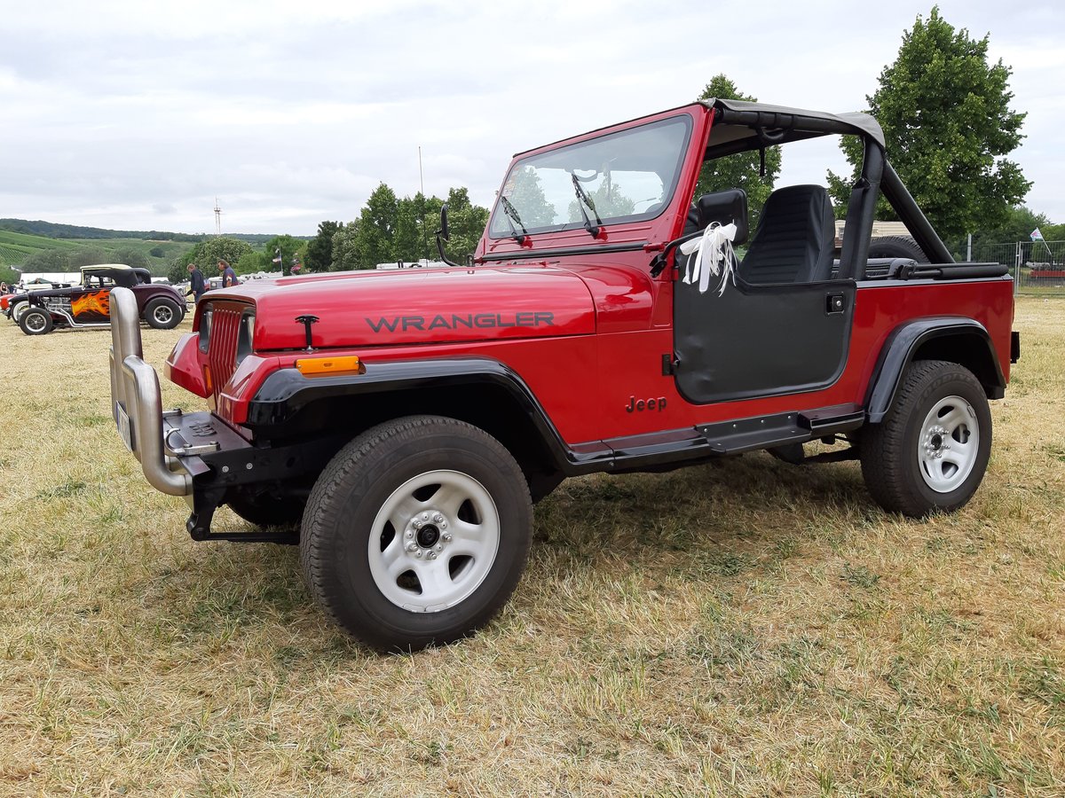 Jeep Wrangler auf dem US-Car-Treffen in Stadtbredimus (Lux.) am 07.07.2019