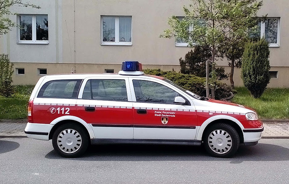 Kommandowagen KdoW der Freiwillige Feuerwehr Zeulenroda. Foto 01.05.15
