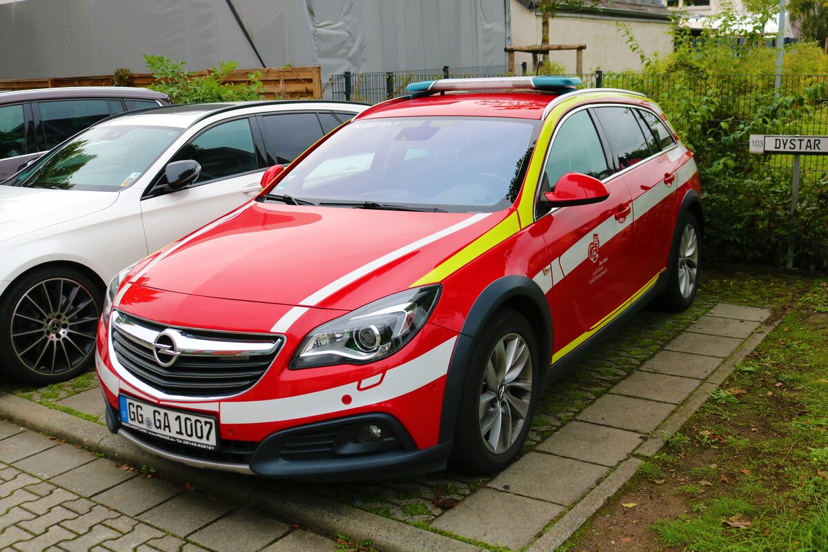 Kreis Groß Gerau Opel Insignia KdoW am 25.09.22 beim Tag der offenen Tür der Feuerwehr Raunheim