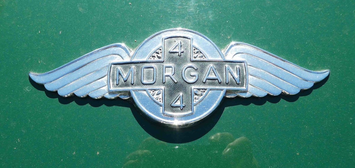 =Kühleremblem des Morgan, August 2018