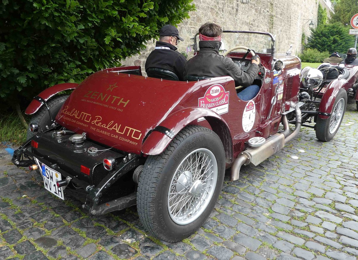 =Lagonda 3-Litre Open Tourer, Bj. 1934, 3181 ccm, 102 PS, gesehen in Fulda anl. der SACHS-FRANKEN-CLASSIC im Juni 2019