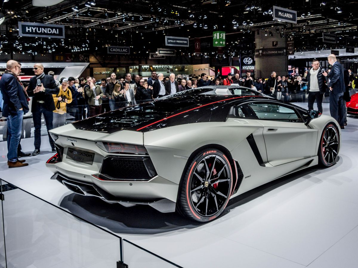 Lamborghini Aventador. Foto: Autosalon Genf 2015.