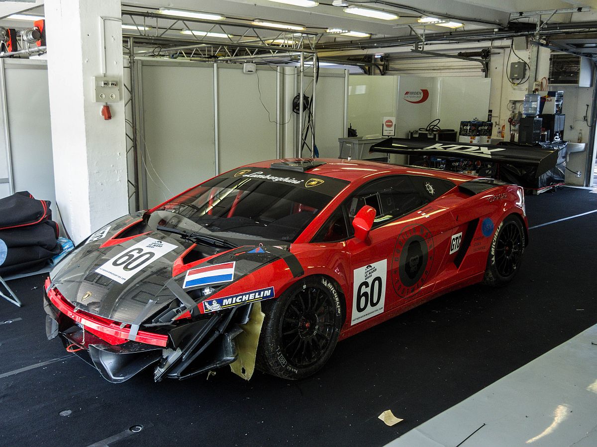 Lamborghini Gallardo GT in der European LeMans Series, fotografiert am 15.09.2013.