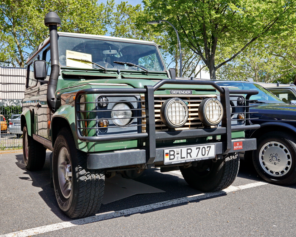 Land Rover Defender. Foto:32. Oldtimertage Berlin-Brandenburg; 13.05.2019
