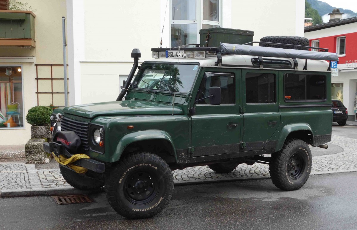 Land Rover, gesehen in Berchtesgaden im Juli 2015