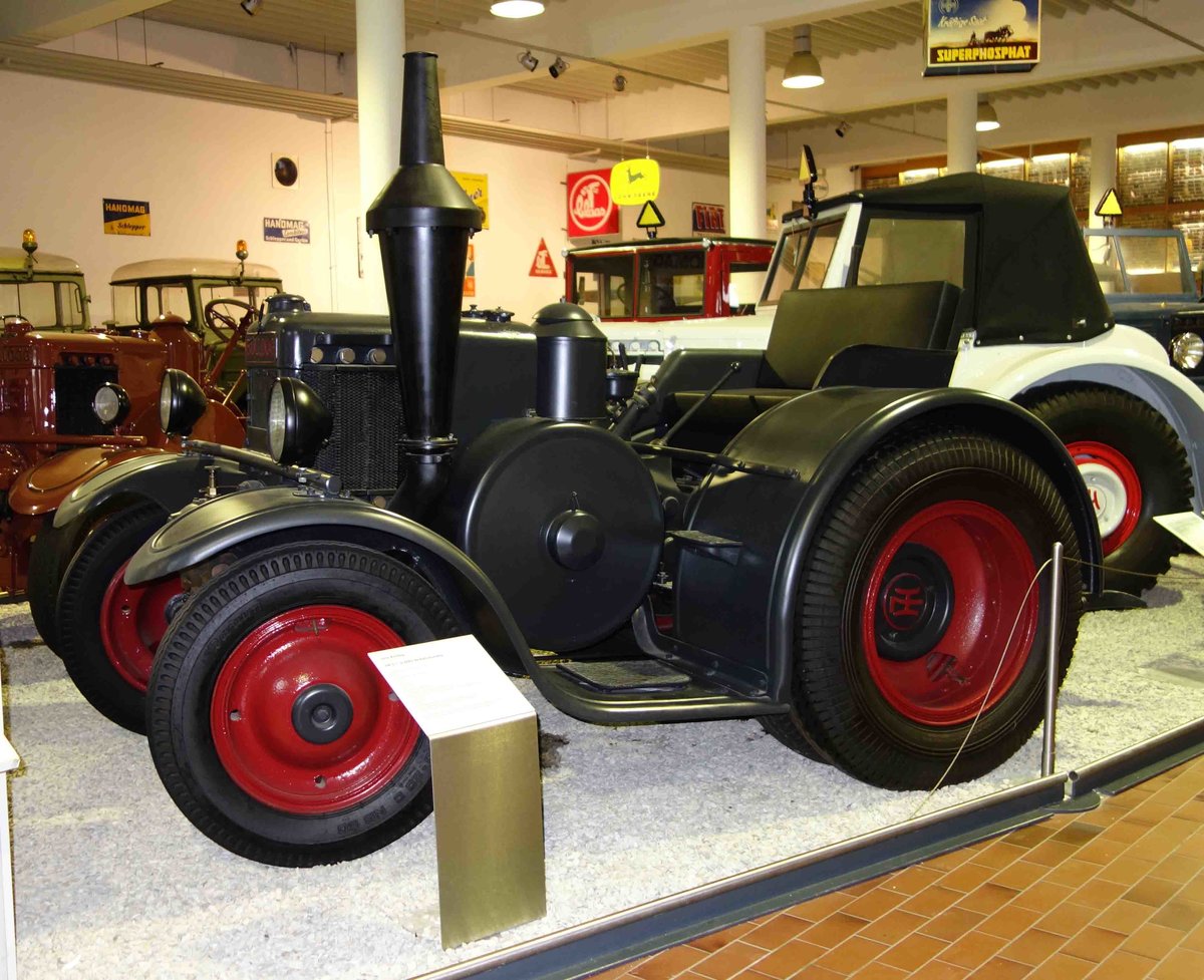 Lanz, gesehen im Traktorenmuseum Paderborn im April 2016