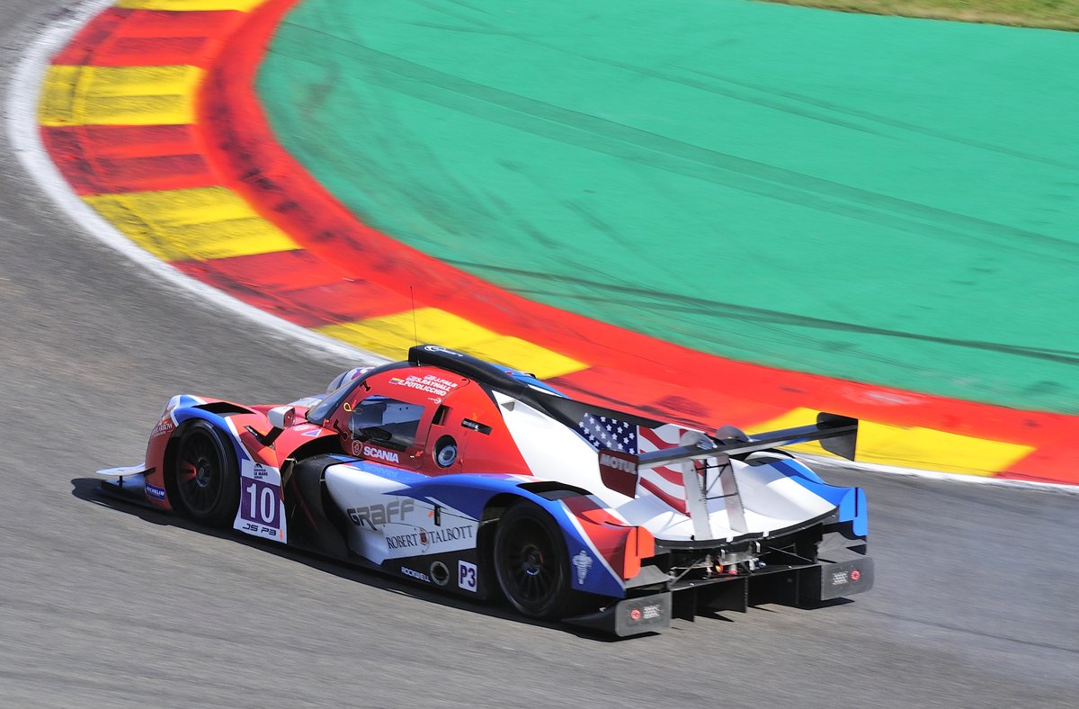 LMP3 Ligier JS P3 - Nissan, Nr.10 vom Team Graff, beim 4 Stunden Rennen der European Le Mans Series am 25.9.2016 in Spa Francorchamp