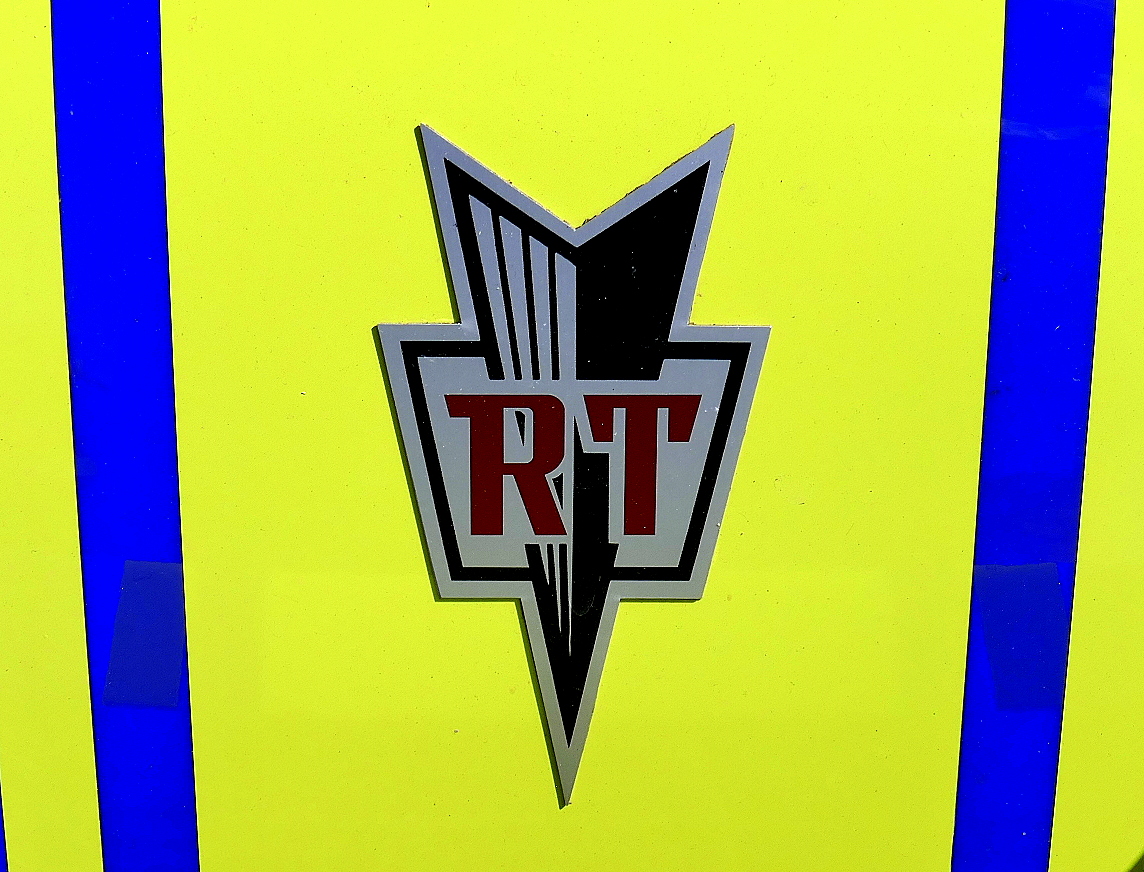 Logo am Sportwagen NSU-Thurner RS, Juni 2022
