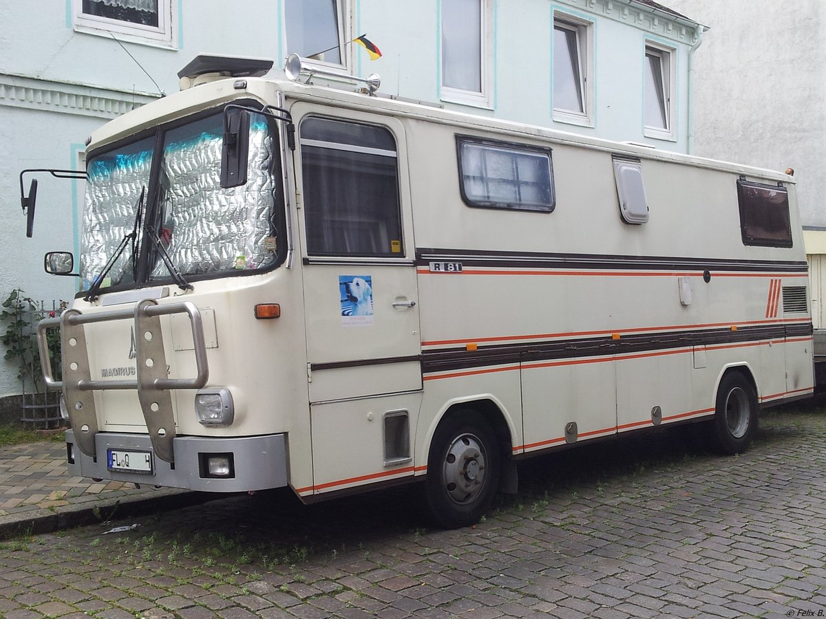 Magirus-Deutz R81 Wohnmobil in Flensburg am 15.07.2014