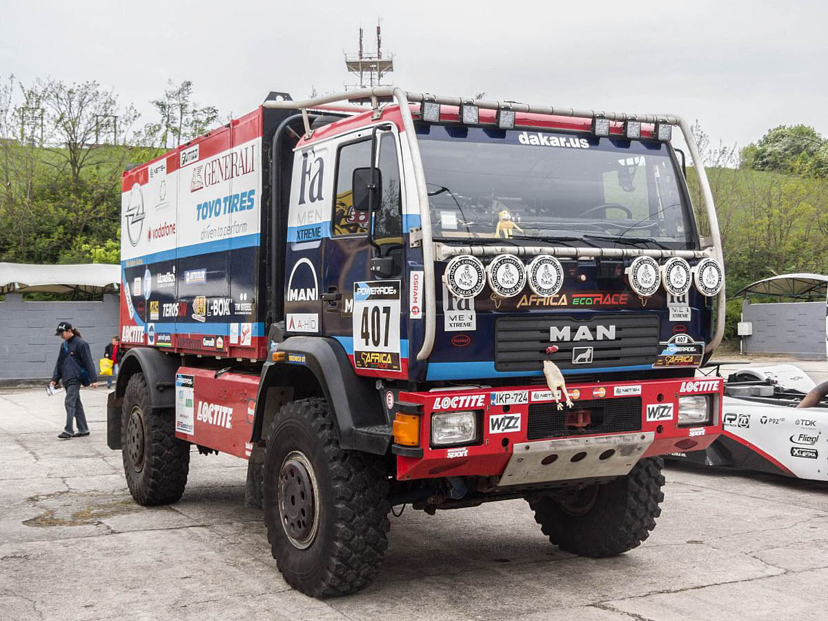 MAN Custom LKW fürs Afrika Truck Race. Foto: 03.05.2015