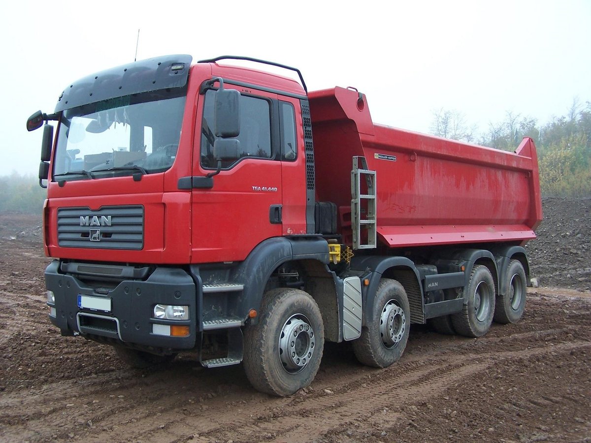 MAN TGA 41.440 aufgenommen am 01.11.2007 Fahrzeugbilder.de