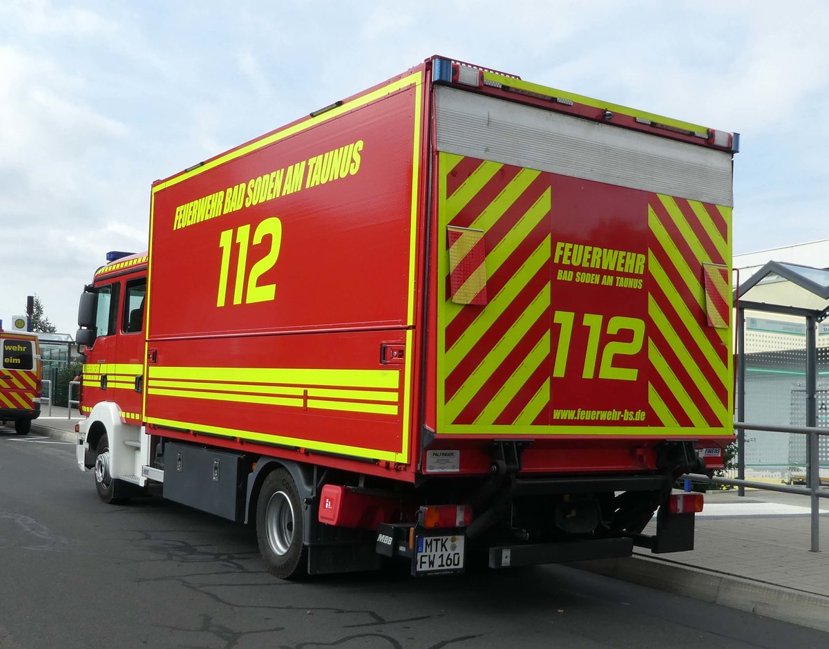 =MAN TGL 12.220 als GW-L der Feuerwehr BAD SODEN steht in Hünfeld anl. der Hessischen Feuerwehrleistungsübung 2019, 09-2019