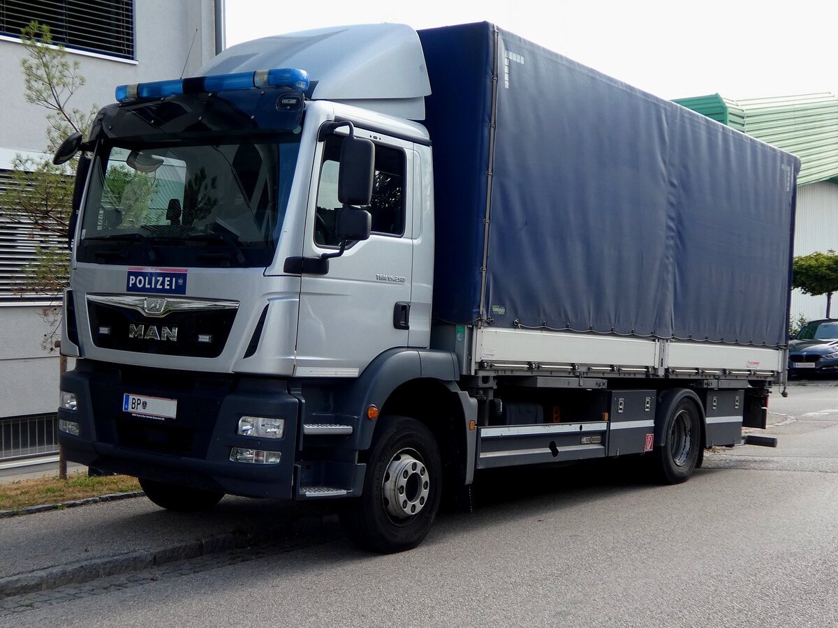 MAN TGM15-290, im Einsatz f�r die �sterr. BundesPolizei; 260811