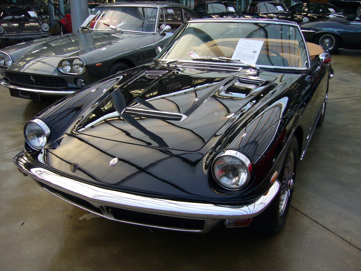 Maserati Mistral 4000 Spyder. 1965 - 1970. Das Spyder ...