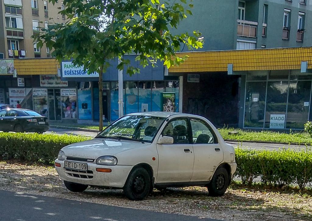 Mazda 121. Foto: Pécs (Hu), August, 2019