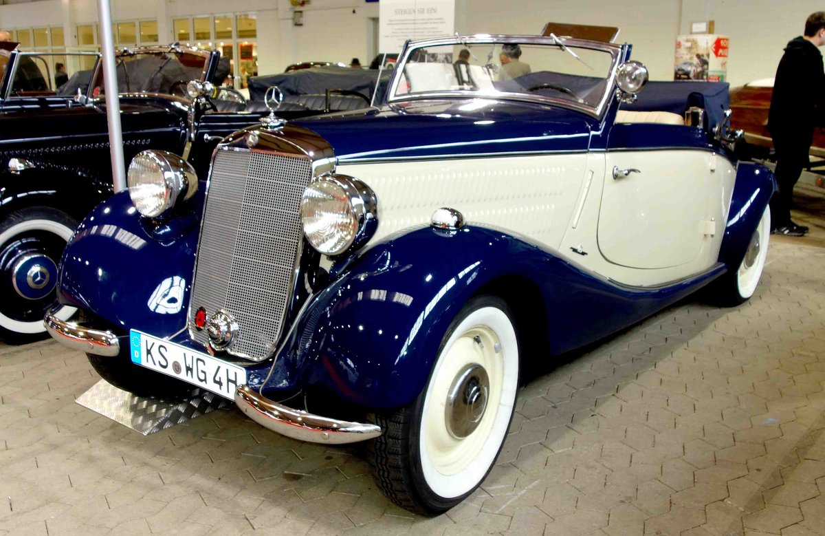 =MB 170 Cabrio, fotografiert bei der Technorama Kassel im März 2017