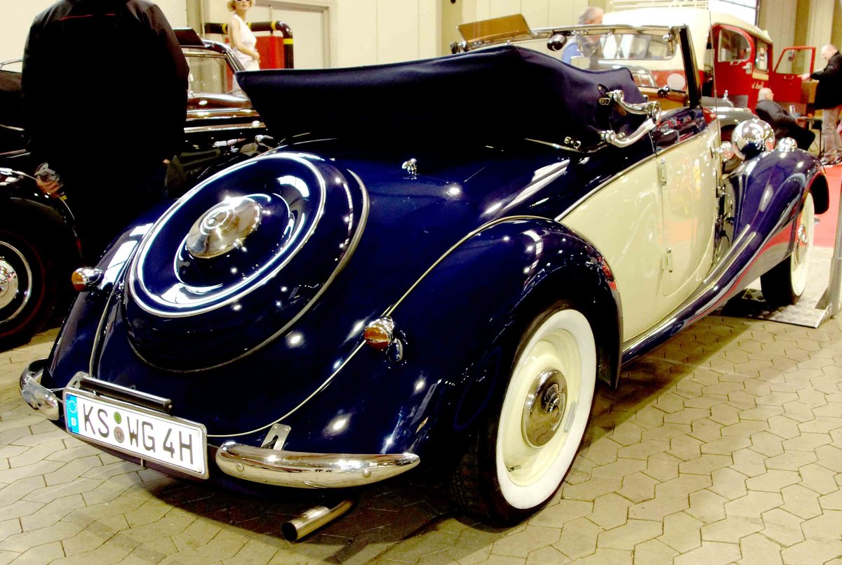 =MB 170 Cabrio, fotografiert bei der Technorama Kassel im März 2017