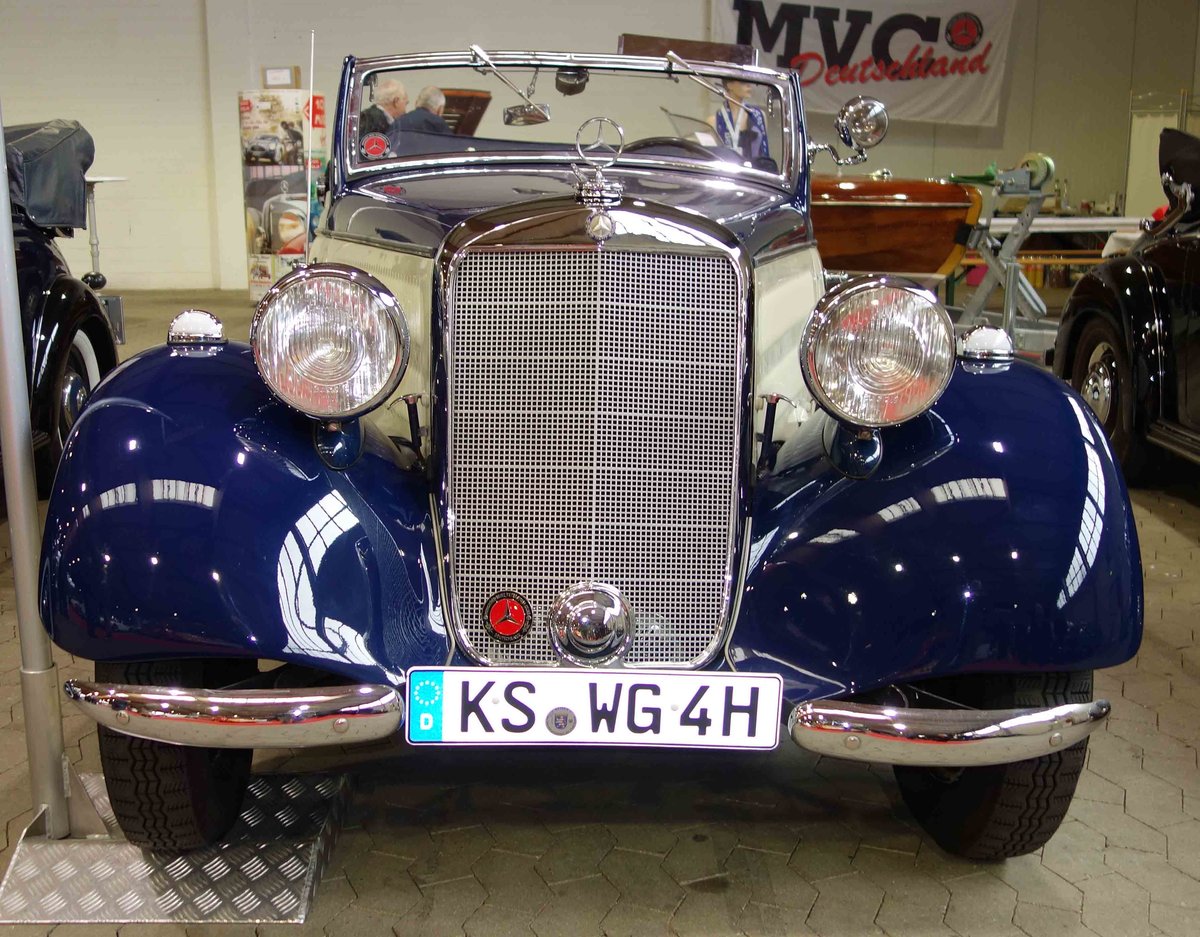 =MB 170 Cabrio, fotografiert bei der Technorama Kassel im März 2017