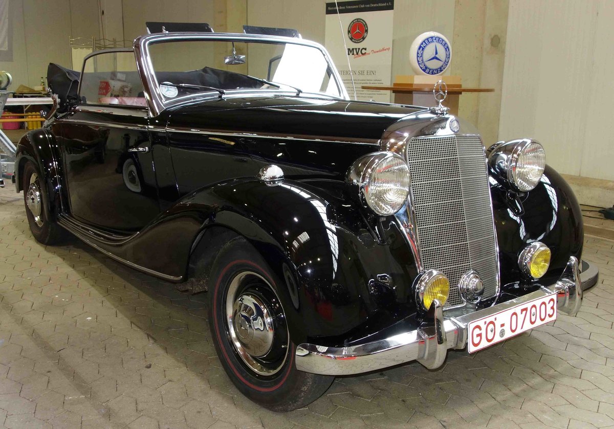 =MB 170 S Cabrio, fotografiert bei der Technorama Kassel im März 2017