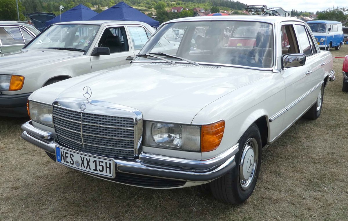 =MB 280 SE, ausgestellt beim Oldtimertreffen in Ostheim, 07-2019