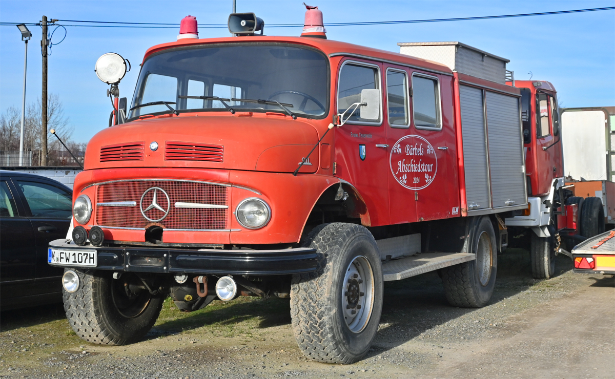 MB 911 Löschfahrzeug Freiwillige Feuerwehr Köln, ausgemustert, 27.11.2025