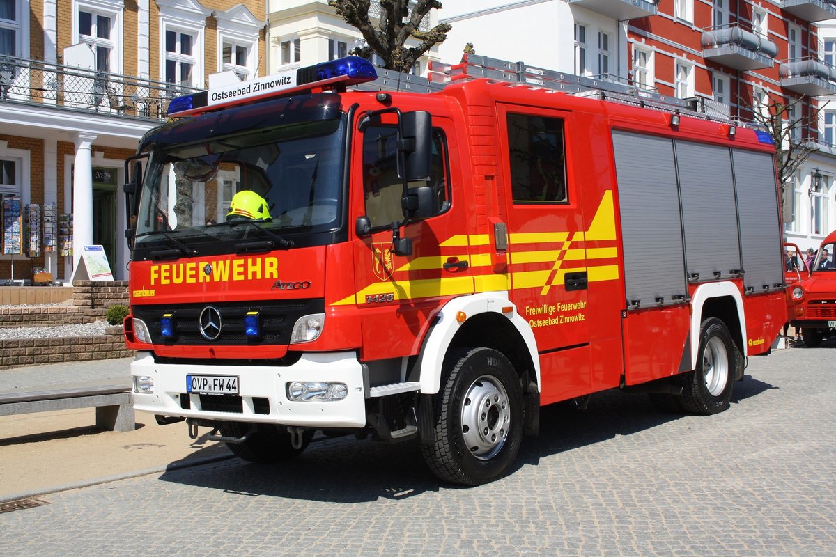 MB Atego als Feuerwehrauto - FFw Zinnowitz - 01.05.2017