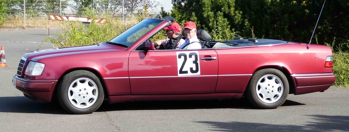 =MB S-Klasse bei der DMV Classic-Tour im August 2018