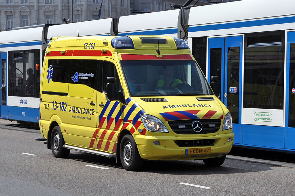 MB Sprinter Krankenwagen in Amsterdam - 23.07.2013