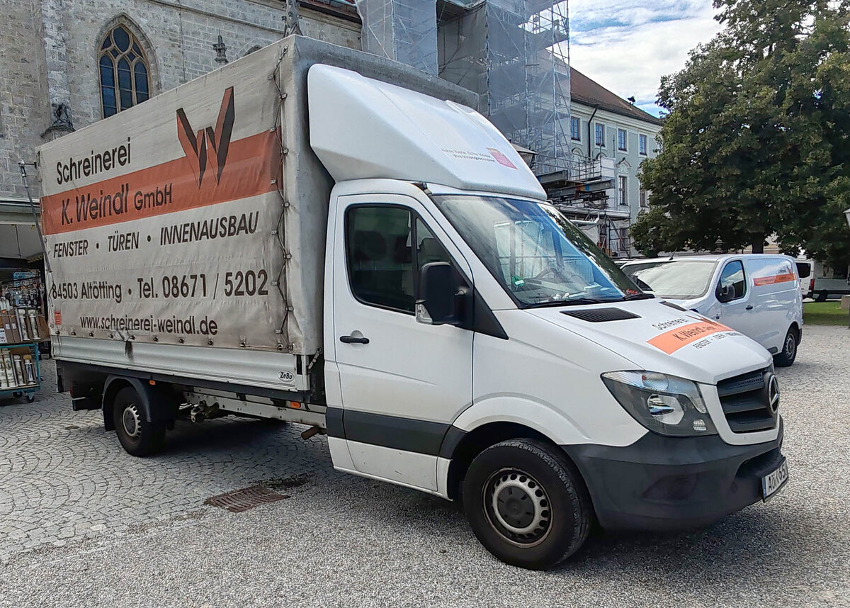 =MB Sprinter der Schreinerei WEINDL aus Alt�tting, 08-2026
