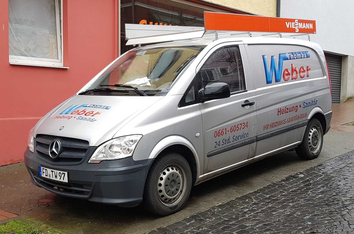 =MB Viano vom Heizungsbauer WEBER, 03-2020
