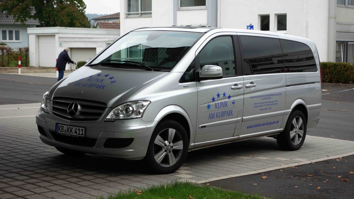 MB Viano der  Klinik am Kurpark  in Reinhardshausen, Oktober 2013

