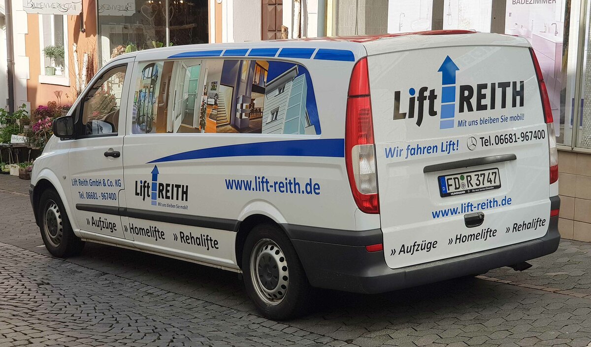 =MB Viano von LIFT-REITH steht im Mai 2023 in H�nfeld