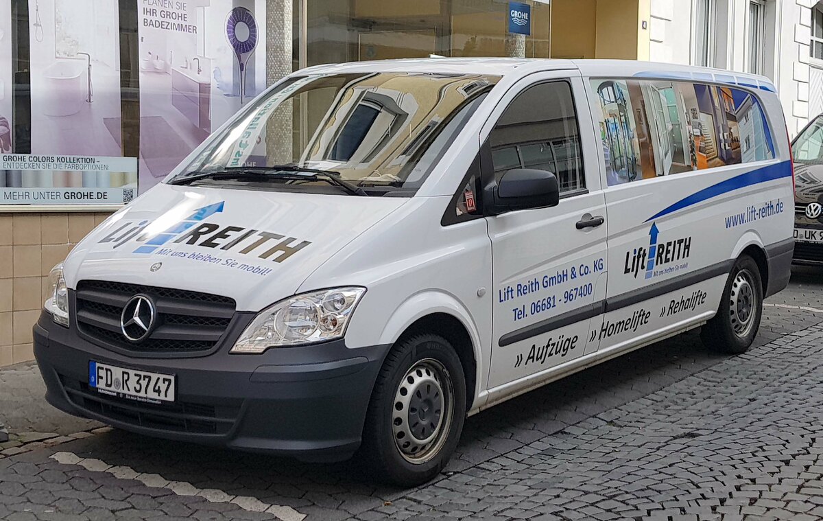 =MB Viano von LIFT-REITH steht im Mai 2023 in H�nfeld
