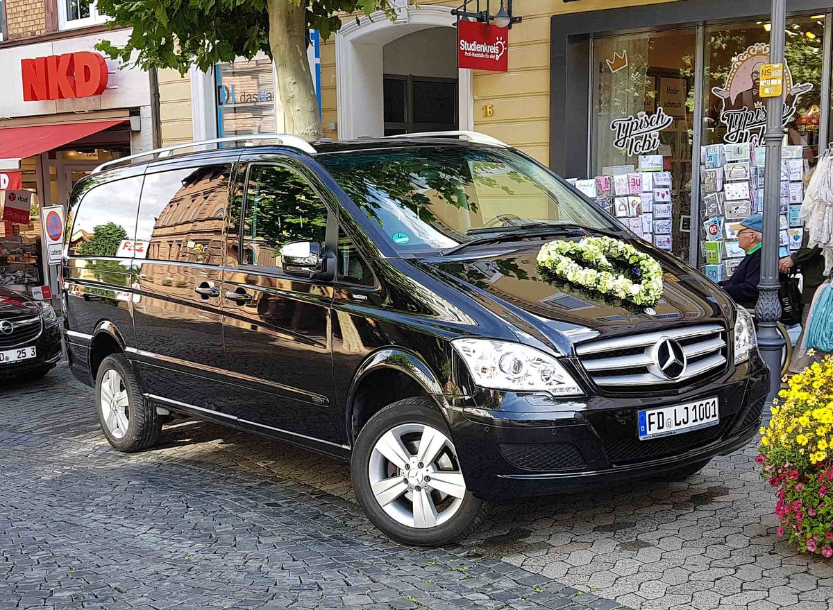 =MB Viano wird in H�nfeld als Brautfahrzeug hergerichtet, 08-2020
