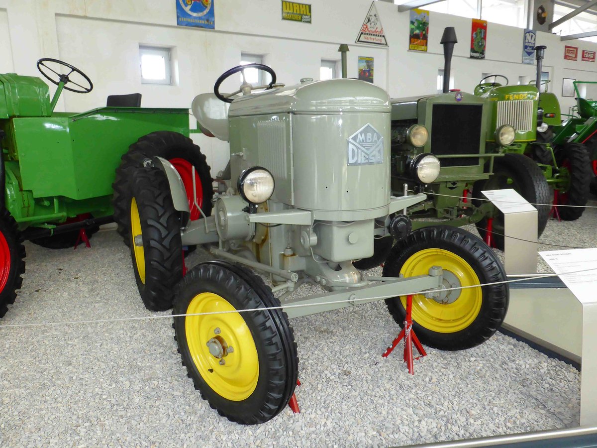 MBA 15, gesehen im Traktorenmuseum Paderborn im April 2016