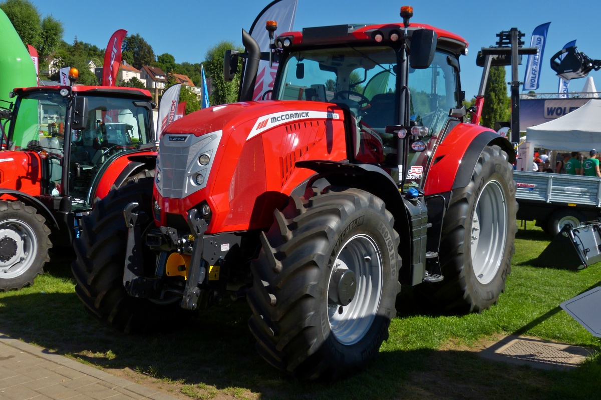 McCormick X7.623 Traktor, war in Ettelbrück bei der Landmaschinen Ausstellung ausgestellt. 02.07.2022