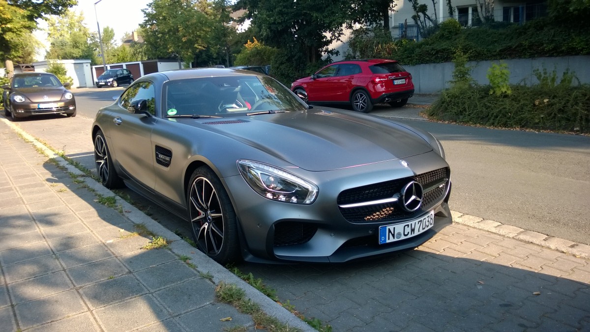 Mercedes AMG GT in Nürnberg (Juni 2015)