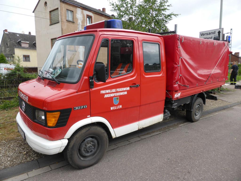 Mercedes-Benz 307 D MTF-L der Freiwilligen Feuerwehr Wellen beim Tag der offenen Tür der Feuerwehr Konz am 13.06.2015